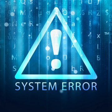 active protection anti-malware feature smart system repair utility software system optimizers system error sign in blue triangle